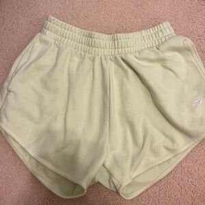 Women's Light Green Gym Shorts